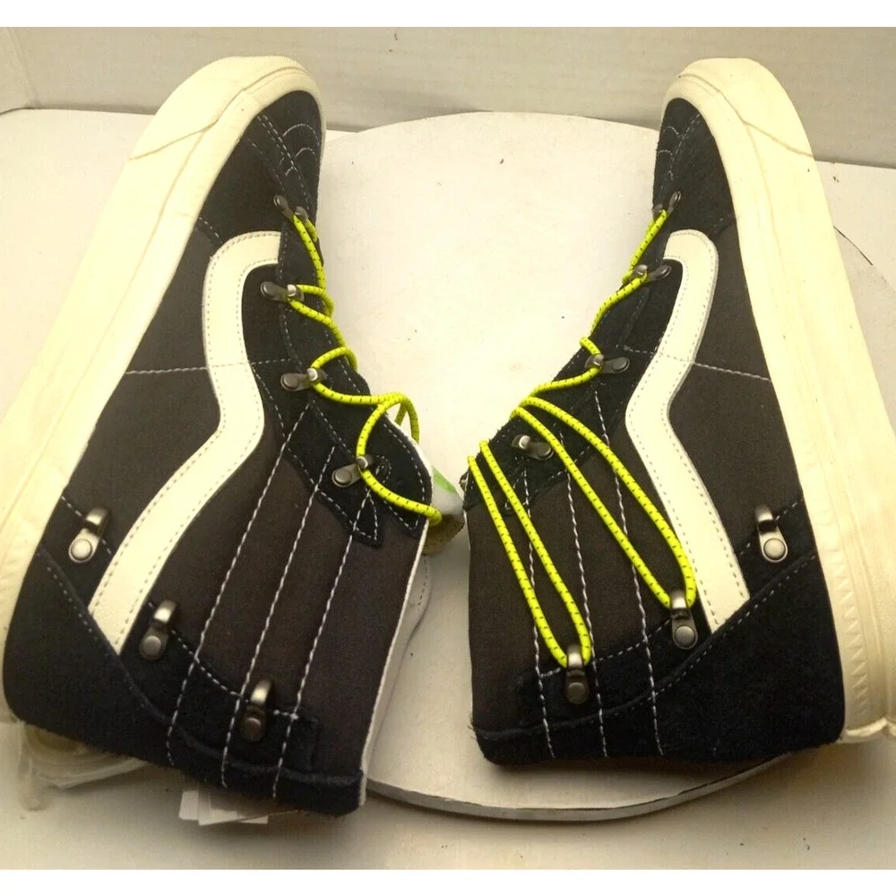 Vans Suede SK8-Hi Echo DX Black Raven Mens Sz 9.5 Womens Sz 11 LACE Youre way